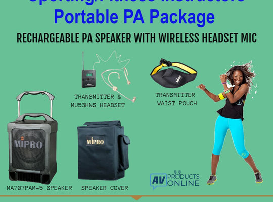 Sporting Instructors Portable PA Package (150 people)