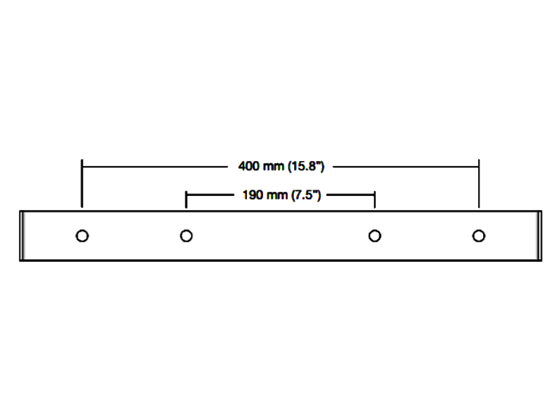 10" Passive Speakers Package with Mounting brackets - 250 Watts