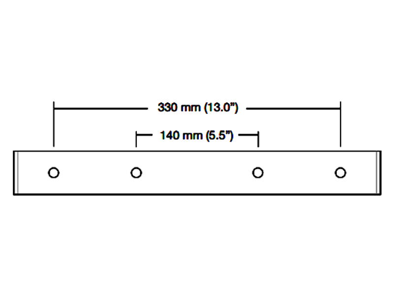 8" Passive Speaker Package with Mounting Brackets - 100 Watt (XDS8)