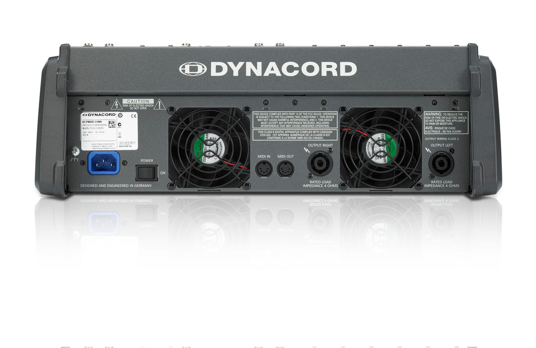 Dynacord 8 Channel Powered Mixer (PM600-3)