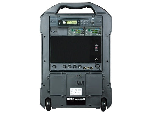 back of mipro MA707 portable PA