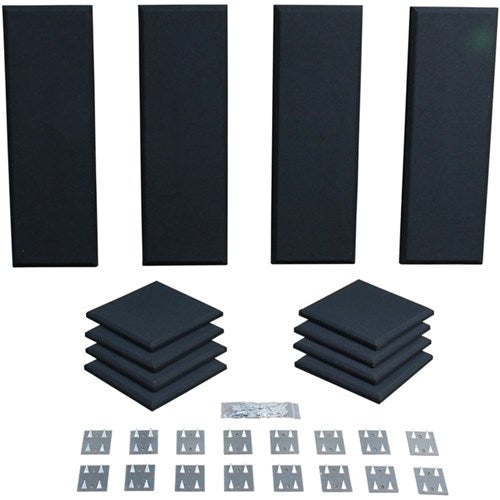 London Room Kit, start-up set, Black 12 Panels (Primacoustic)